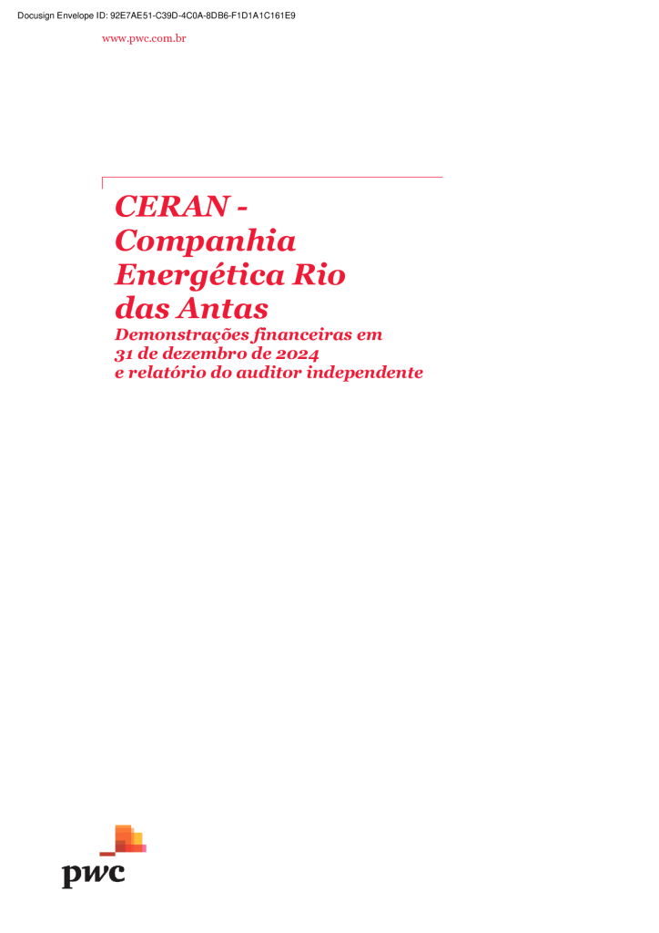 thumbnail of Demonstrações Financeiras Ceran 2024